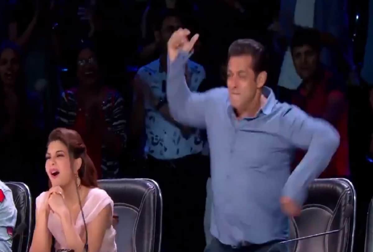 salman khan dance with a girl gets troll