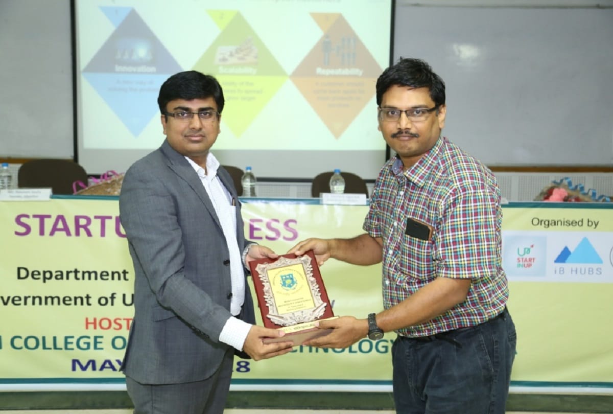 Startup Express Seminar organized by UP Government at Hindustan College
