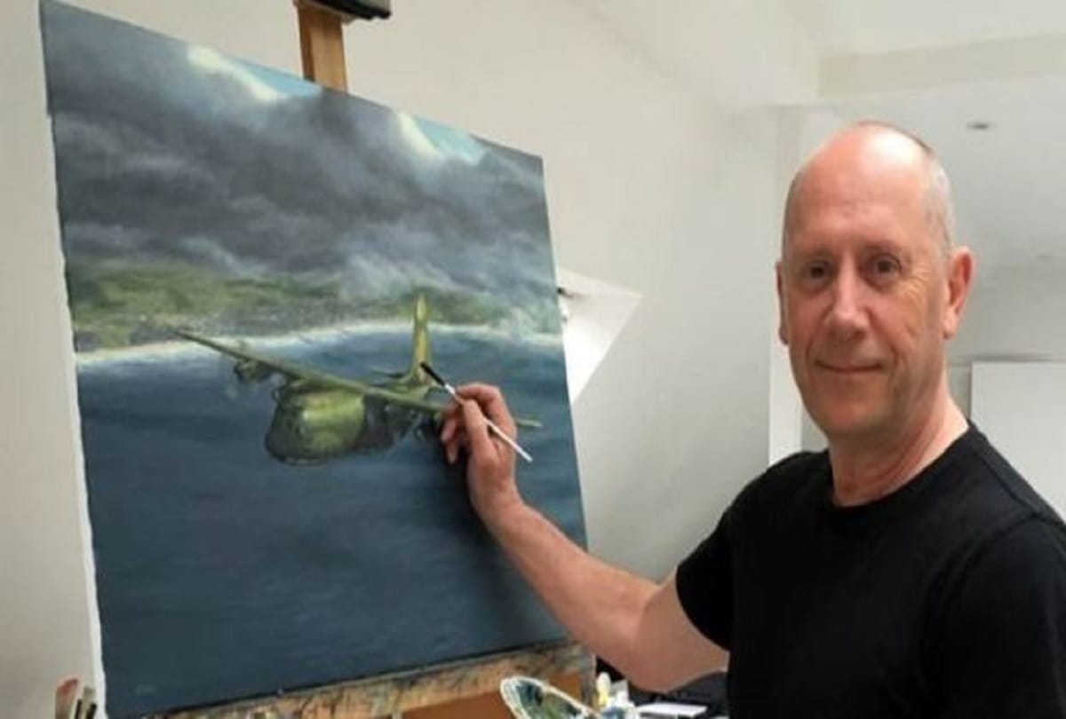 soldier steal plane and fly in remember of his wife