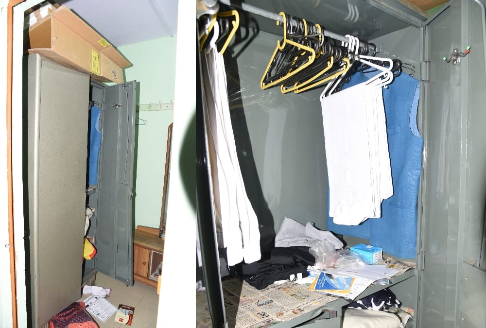 theft in BJP MLA's flat in lucknow.