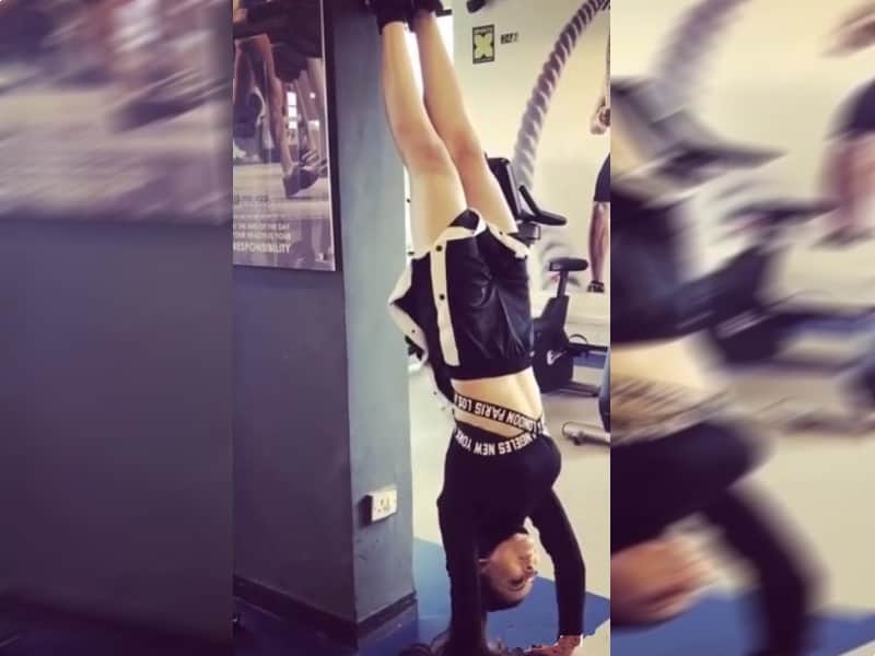 urvashi rautela video will make you fitness freak