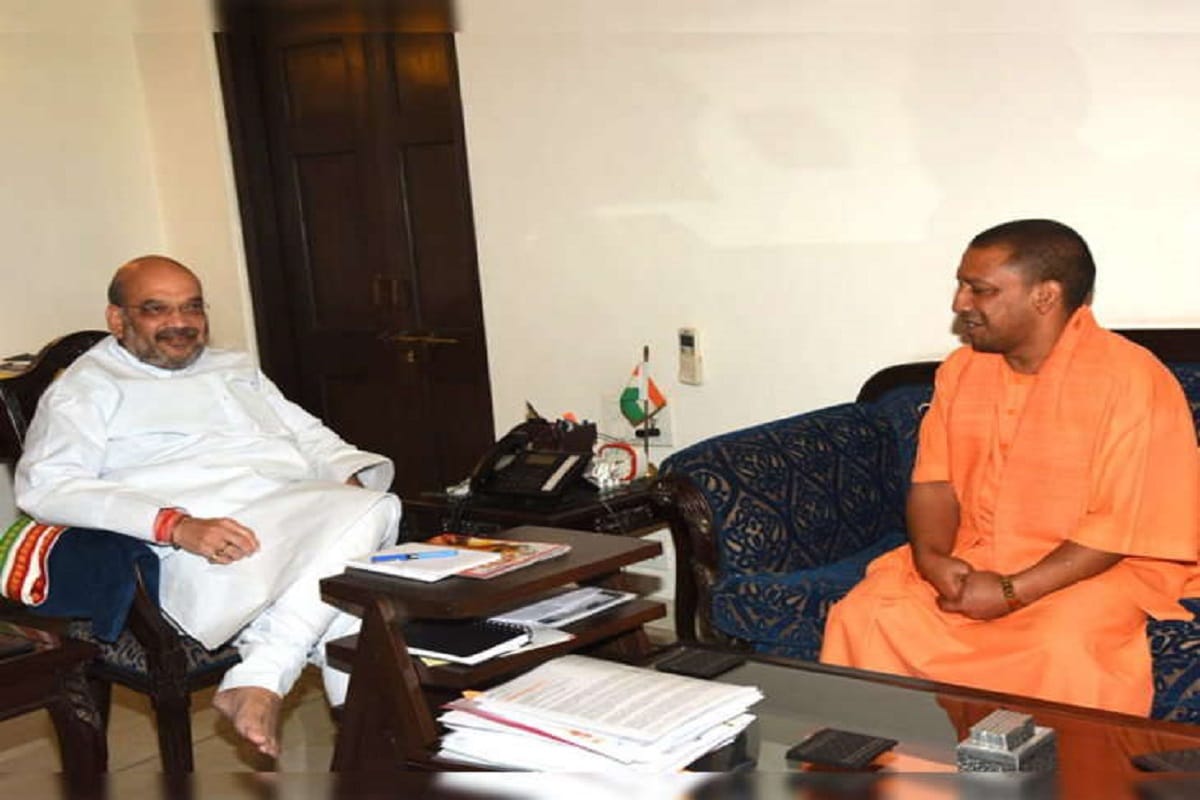 CM yogi meets amit shah after defeat in kairana and noorpur bypolls