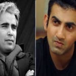 Gautam Gambhir and NC leader Tanvir Sadiq ‏had heated discussion on twitter