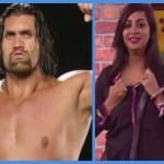 great khali and arshi khan 