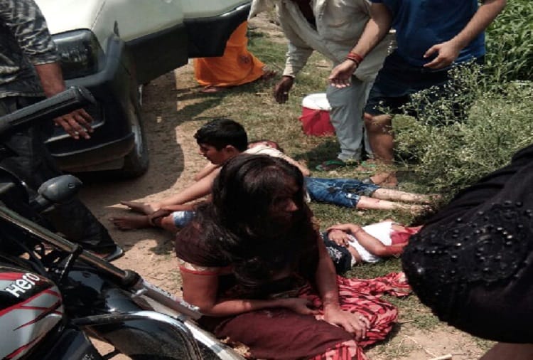 accident in Saharanpur, four people of two families died, many injured, see photos