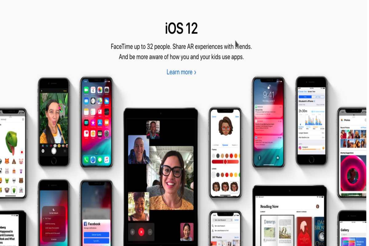 apple ios 12