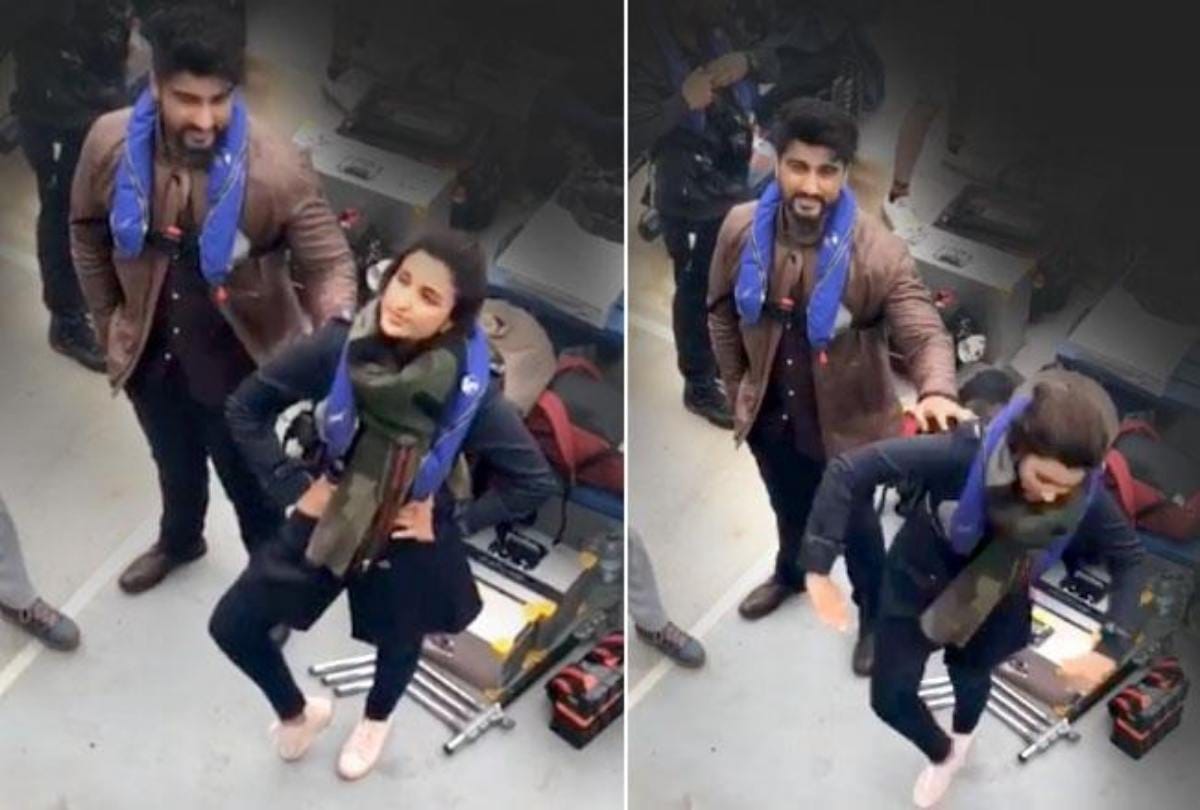 Parineeti chopra and arjun kapoor funny video being viral
