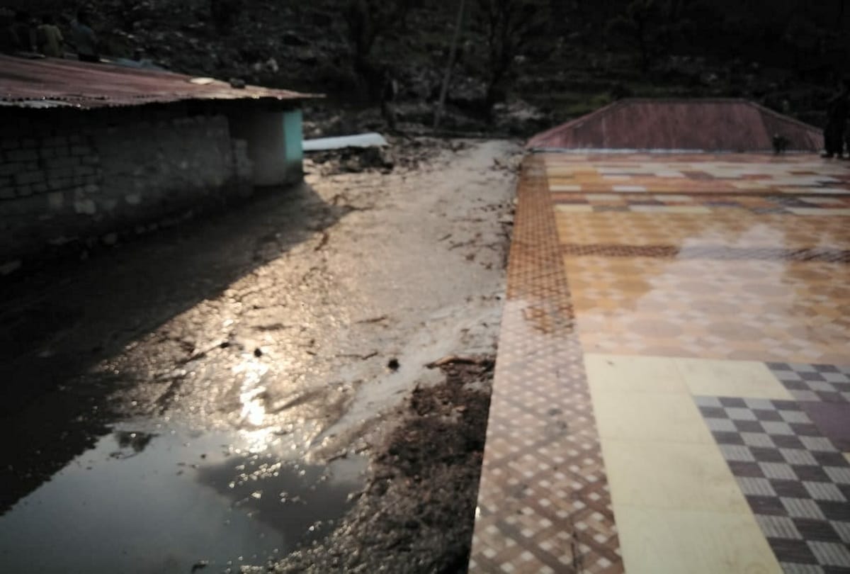 massive destruction due to cloudburst at rampur bushahr area of himachal
