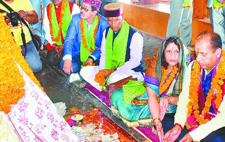 देव शैटीनाग के आशीर्वाद से बना सीएम :जयराम