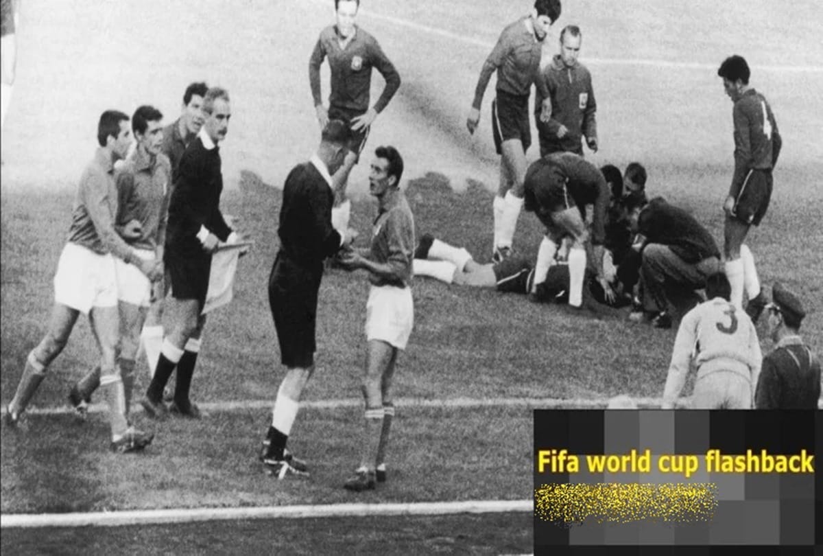 1962 FIFA World Cup Chile was evidence of battle of santiago