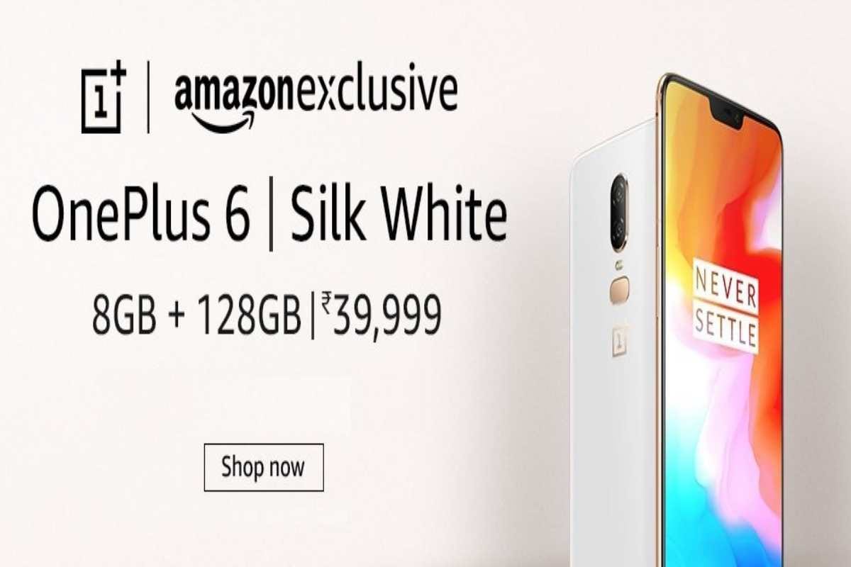 OnePlus 6 Silk White Limited Edition