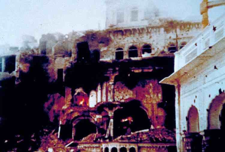 34th anniversary of operation blue star in golden temple amritsar 