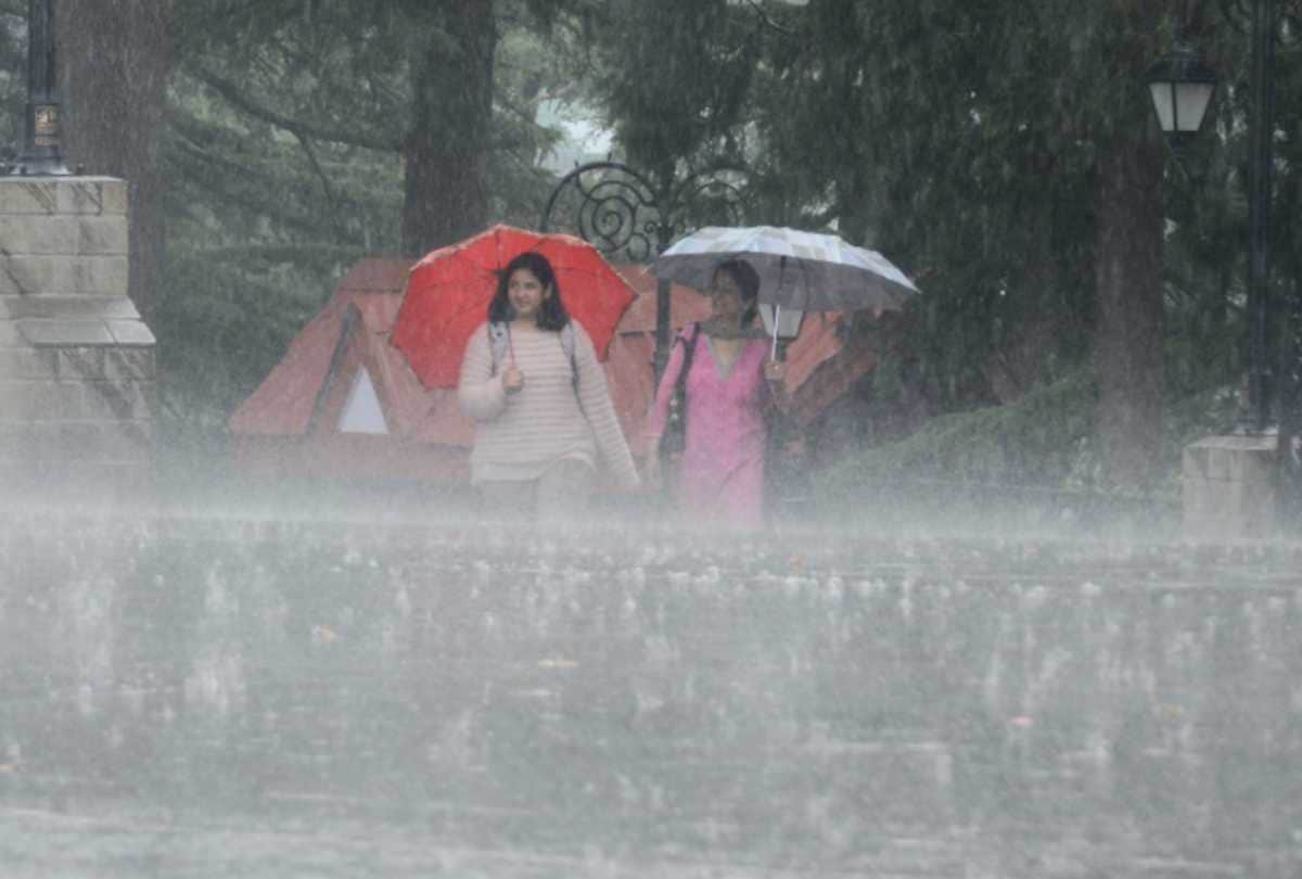 the rainfall recorded 5% less than normal in the month of August in hp