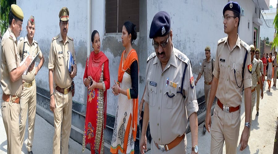 robbed to woman constable near SP office in Shamli 