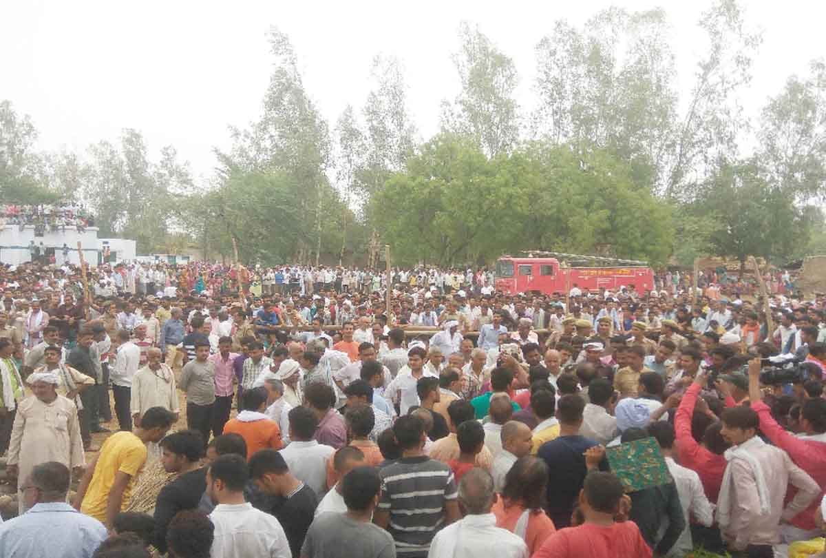 funeral of martyr Vijay Pandey