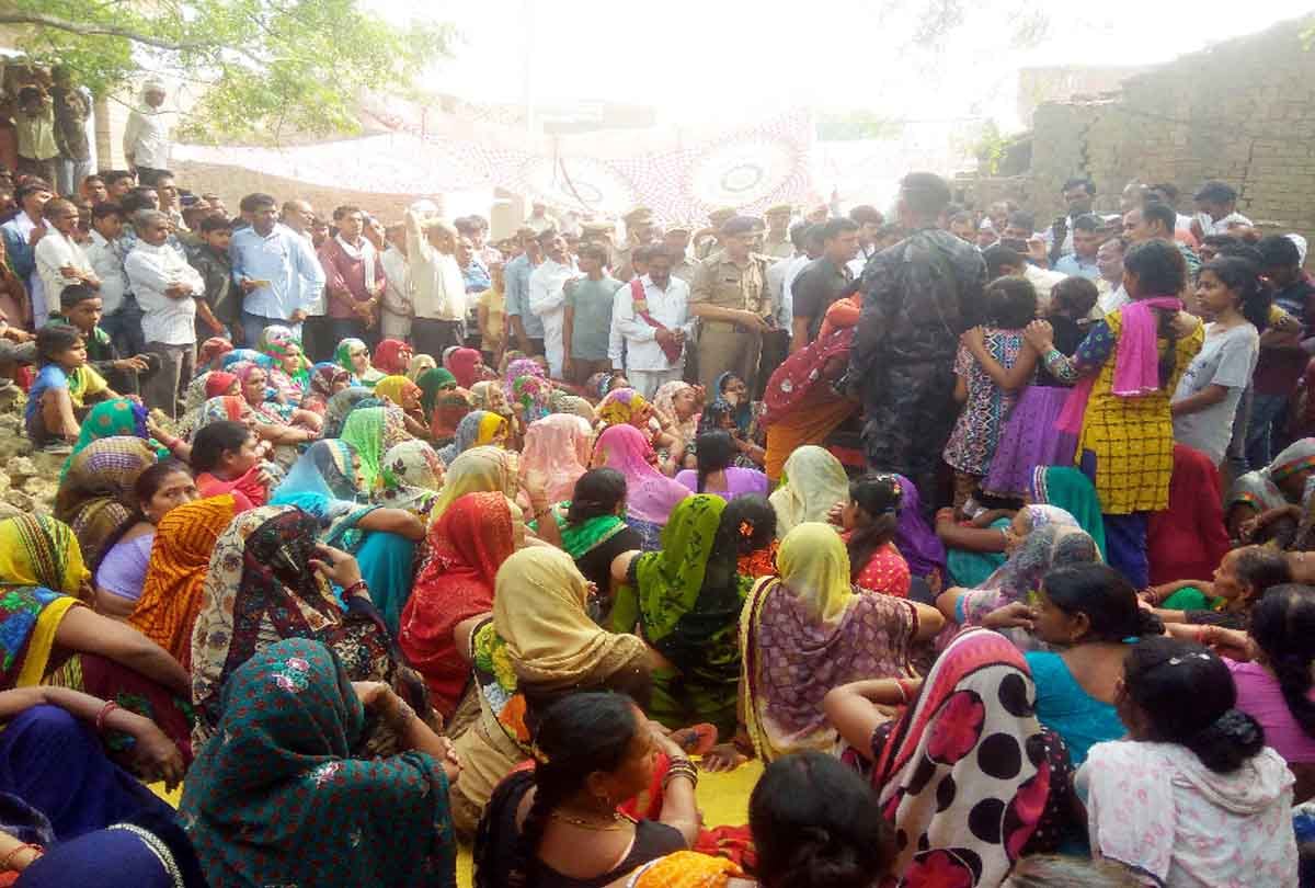 funeral of martyr Vijay Pandey