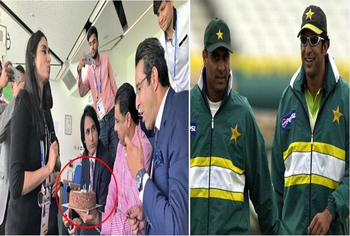Waqar Younis apologises after cutting Wasim Akram birthday cake during Ramzan