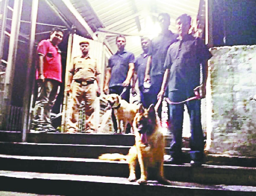 Terrorist organization bombing the Saharanpur railway station
