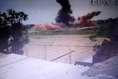 lucknow kakori blast video captured in cctv camera