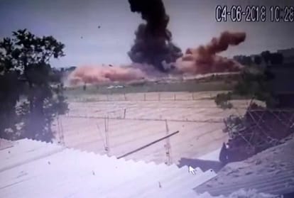 lucknow kakori blast video captured in cctv camera