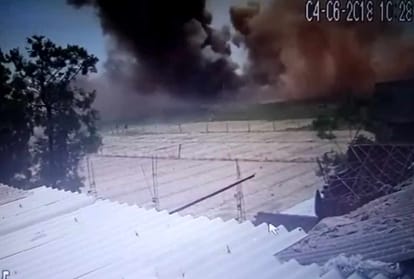 lucknow kakori blast video captured in cctv camera
