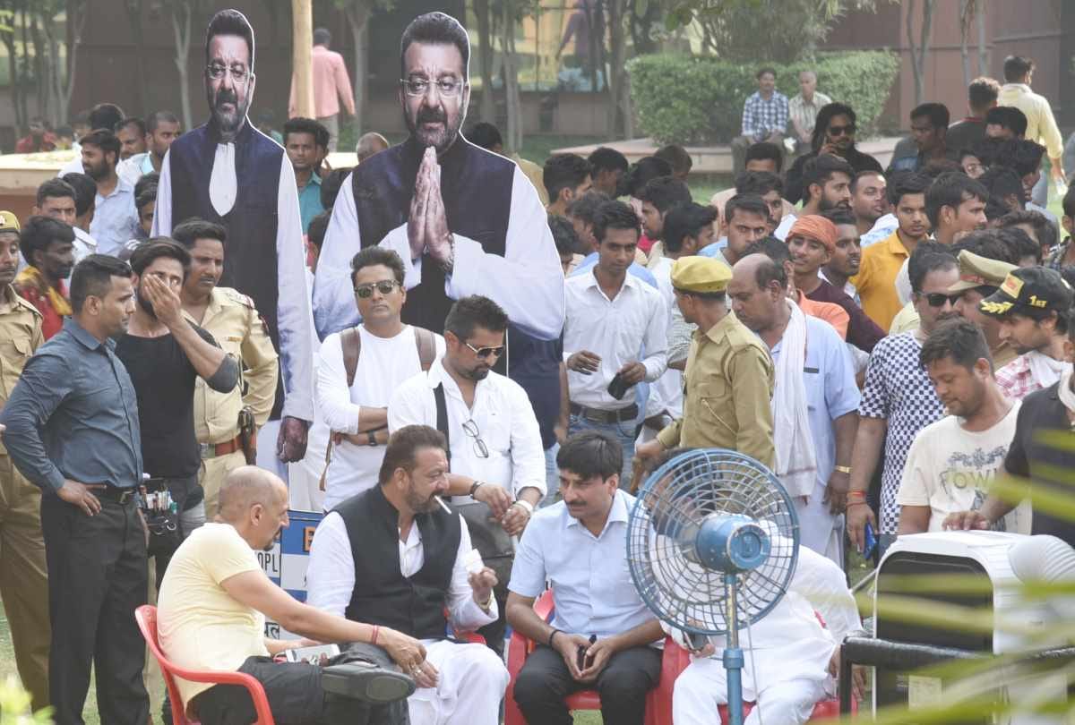 sanjay dutt starer movie prasthanam shooting started in lucknow