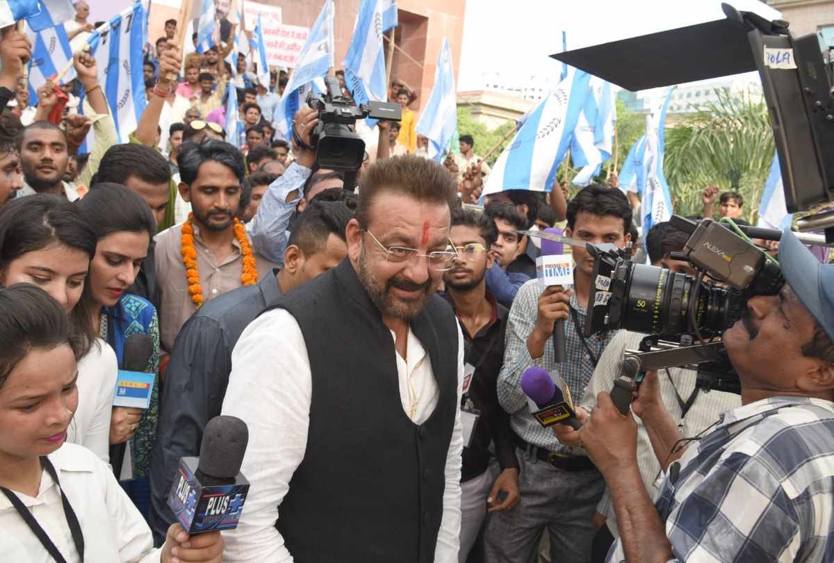 sanjay dutt is now the neighbour of BSP leader mayawati