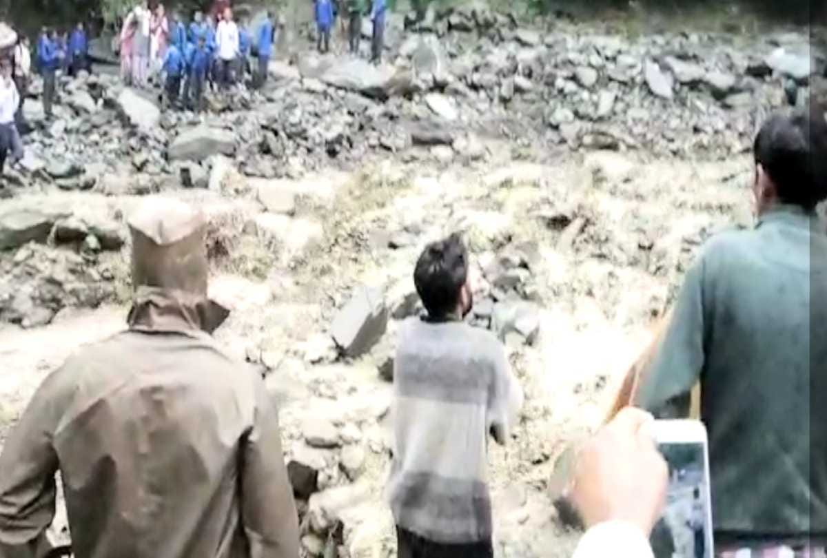 massive destruction due to cloudburst in suila village of chamba himachal