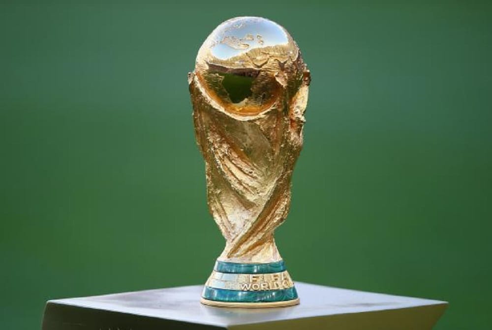 surprised to know How much old is made of FIFA World Cup trophy