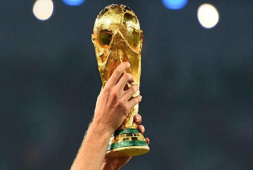 surprised to know How much old is made of FIFA World Cup trophy