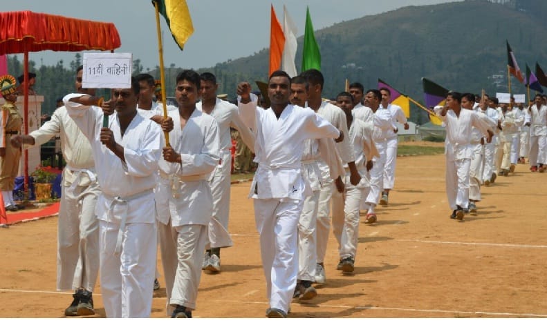 Judo: Opening match, won by Patil Sagar