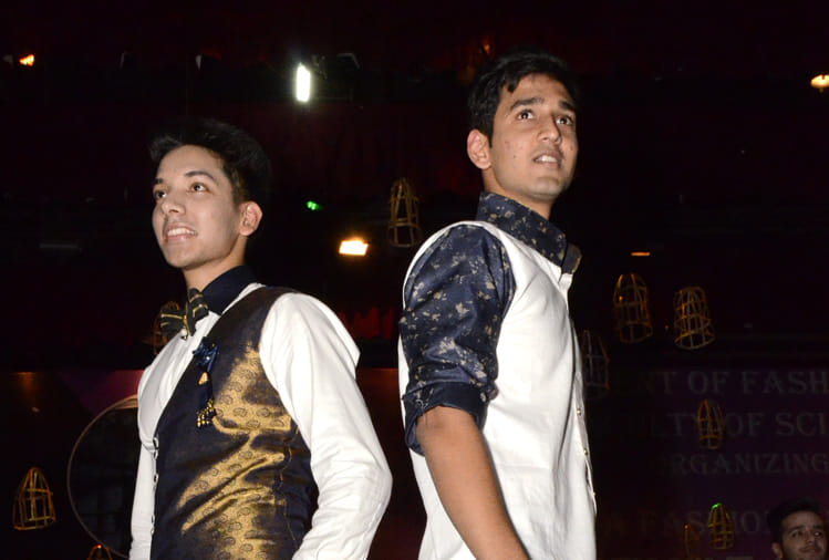 invertis university fashion designing department organized Fashion show in campus