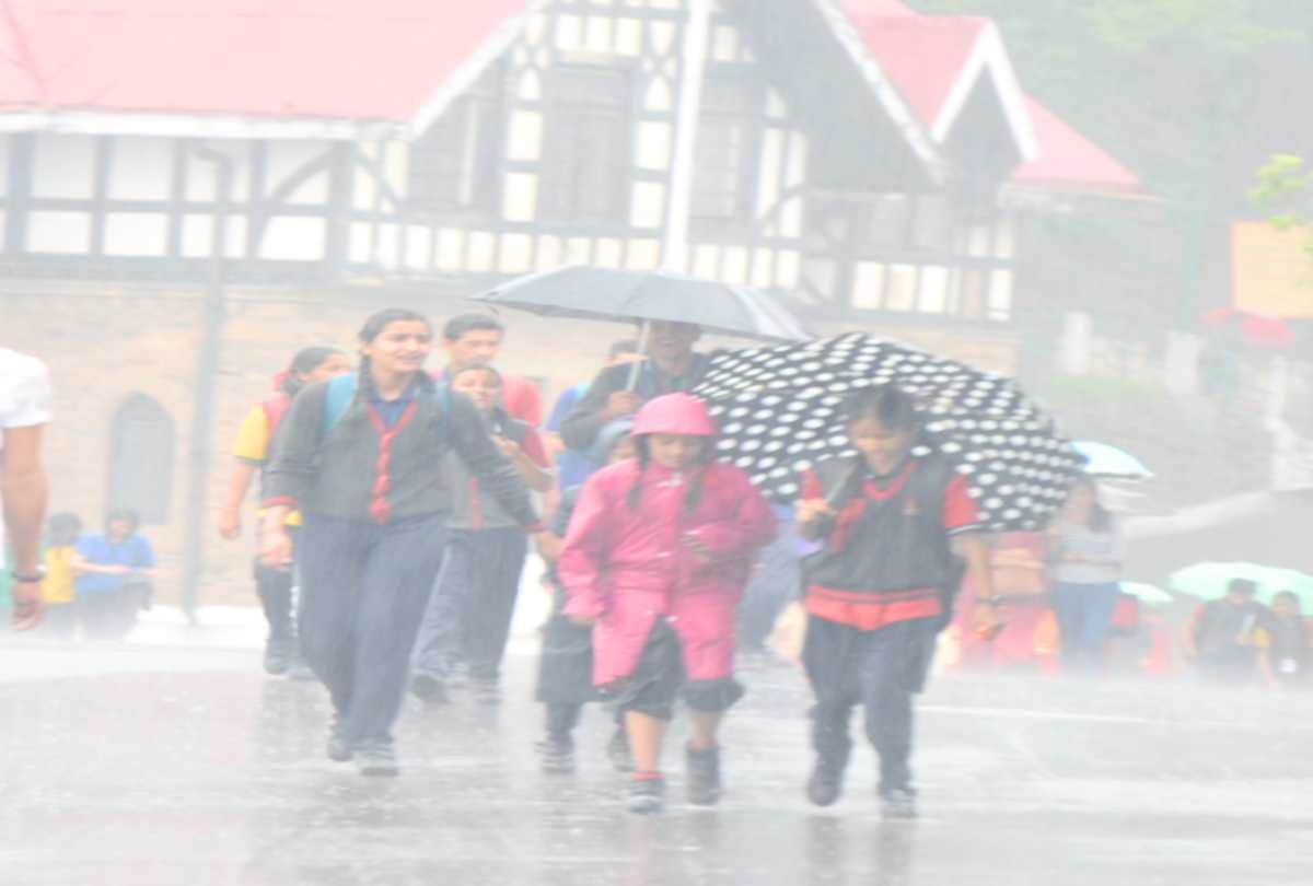 the rainfall recorded 5% less than normal in the month of August in hp