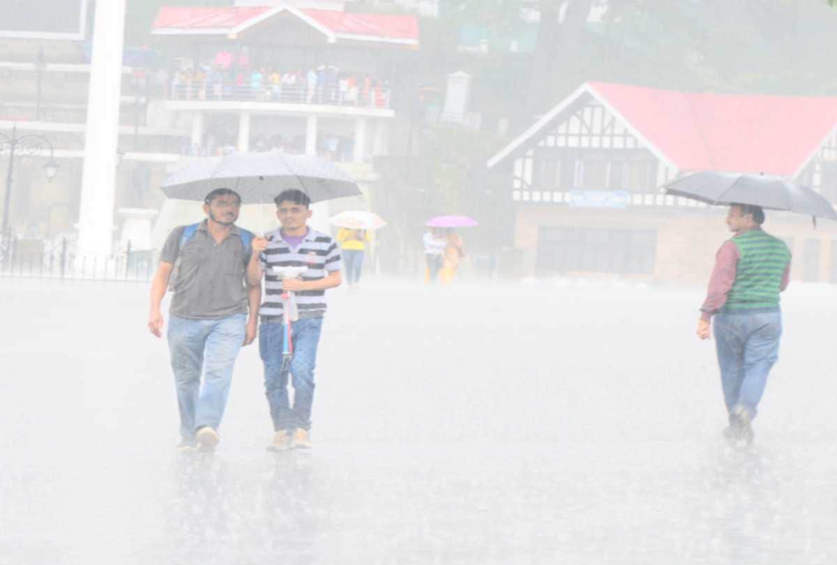 the rainfall recorded 5% less than normal in the month of August in hp