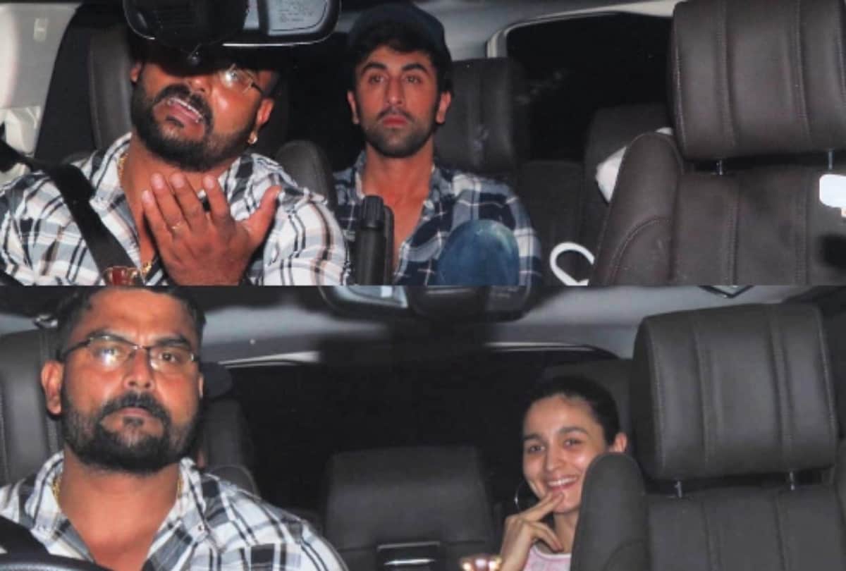 Lovebird Ranbir Kapoor and Alia Bhatt spotted late night outside Mehboob Studios