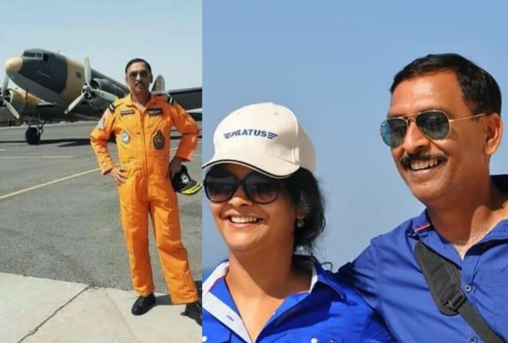sanjay chauhan of lucknow died in fighter plane crash in kachh.