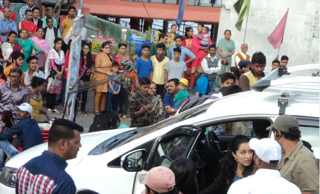Shraddha and shahid kapoor romantic song shooting in uttarakhand