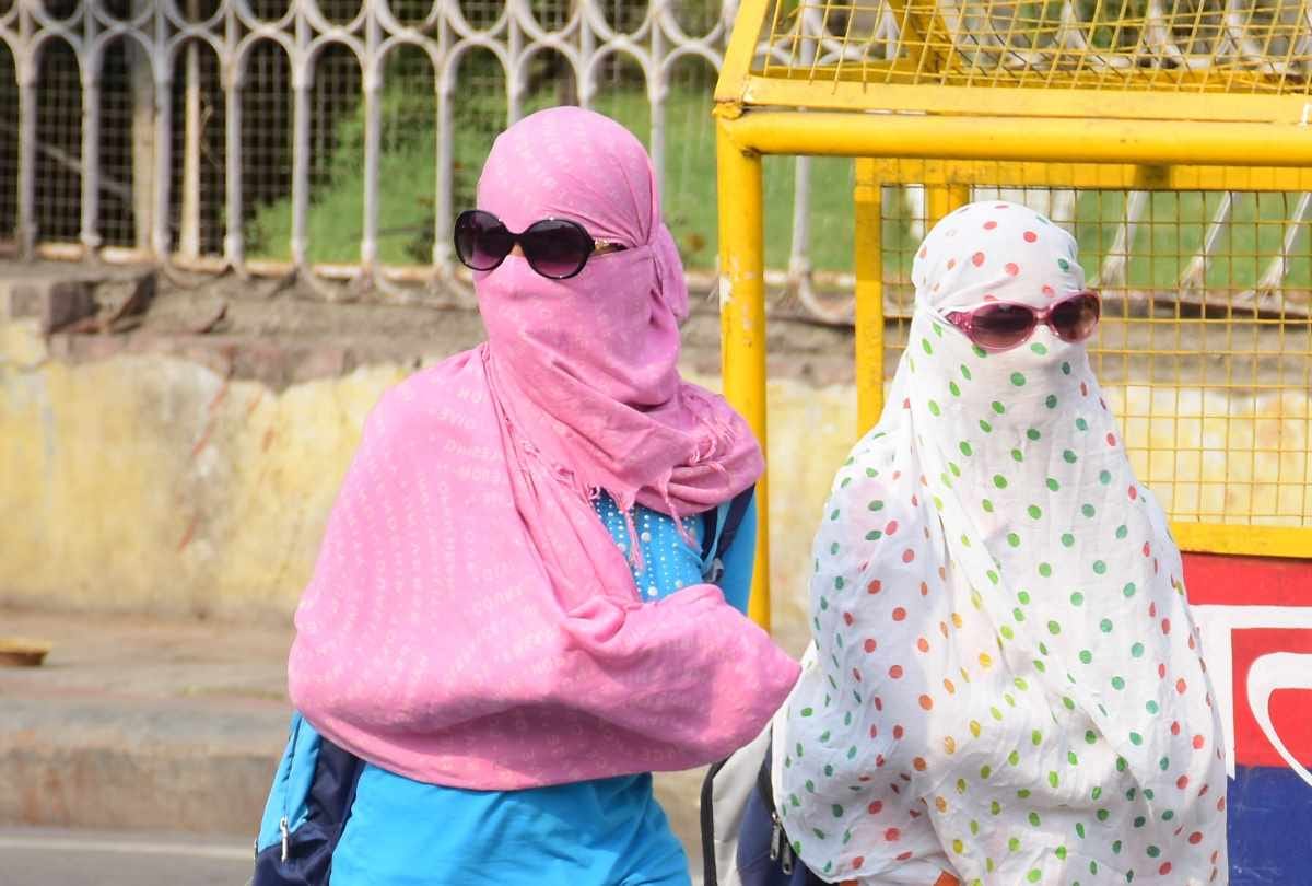 temperature raises in lucknow