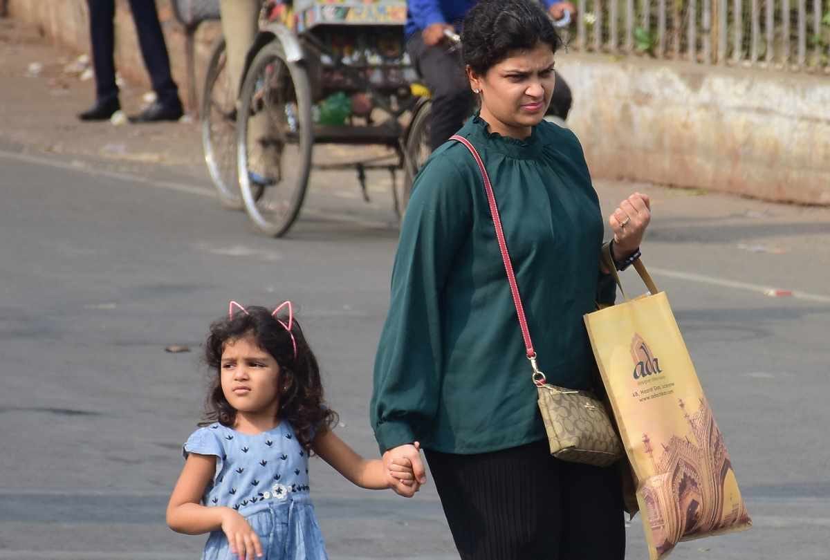 temperature raises in lucknow