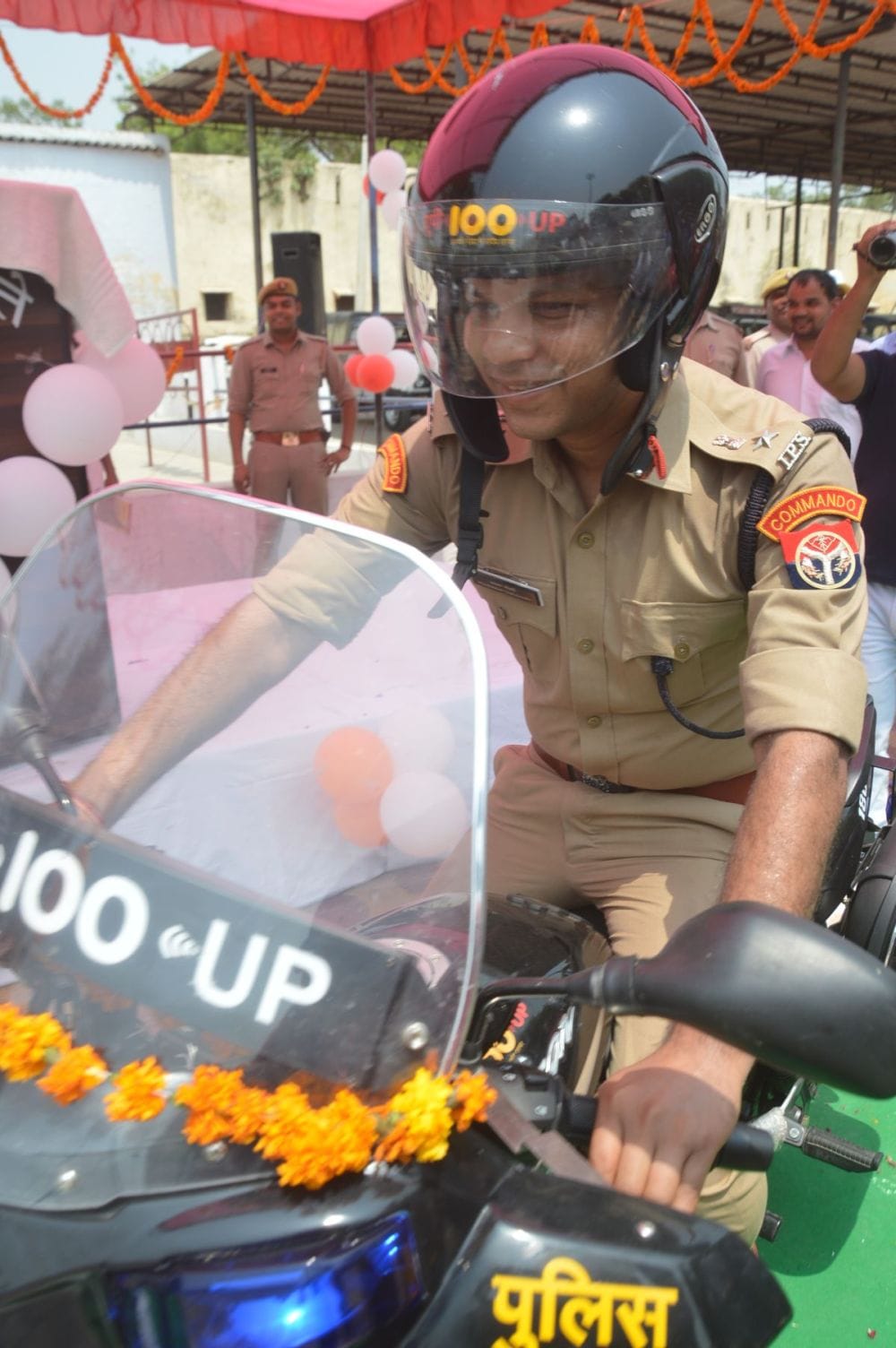 तंग गलियों तक पहुंचेगी यूपी 100 की बाइक से पुलिस