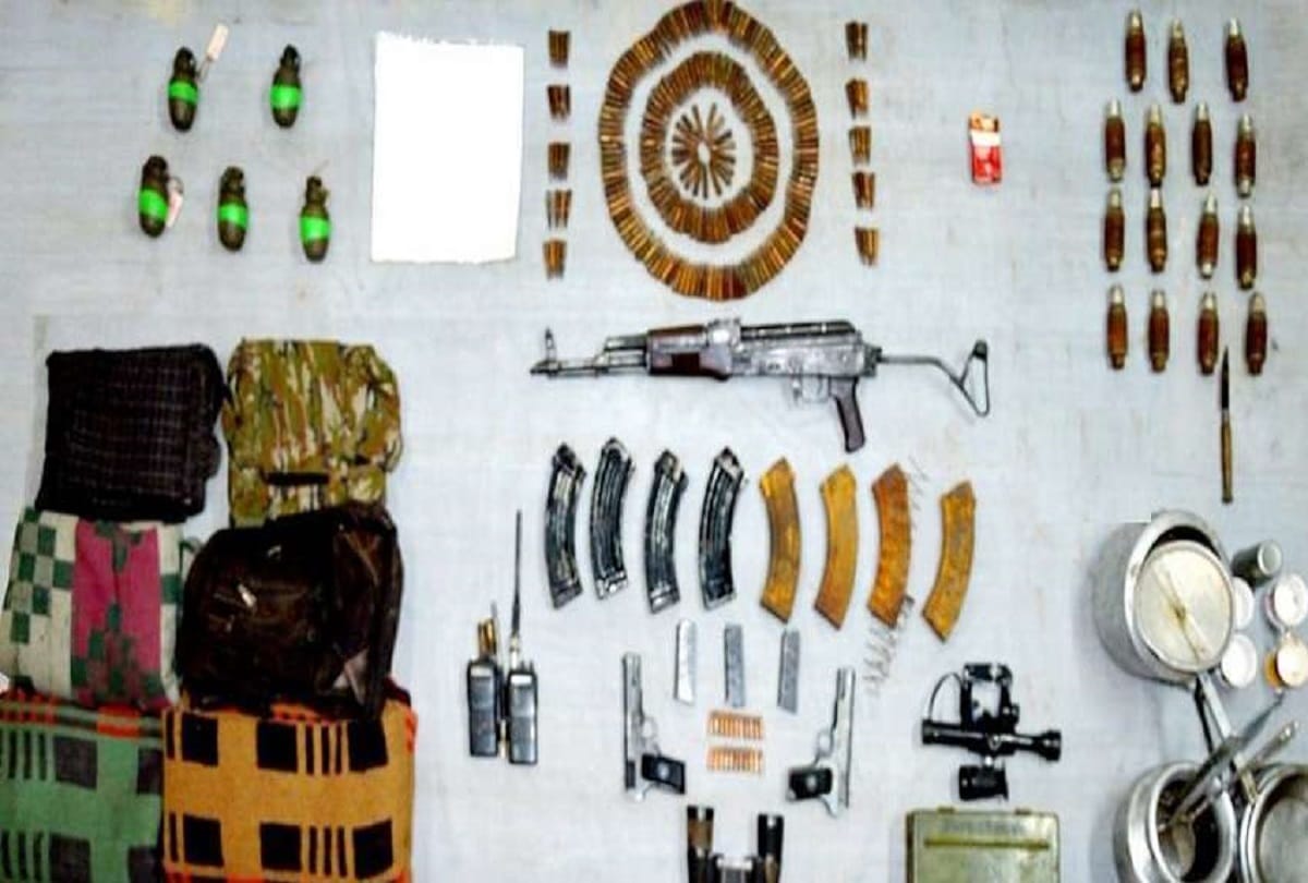 army busted terrorist huge cache of arms in bandipora