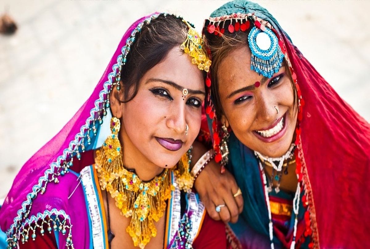Every man has two wives in this village at india 