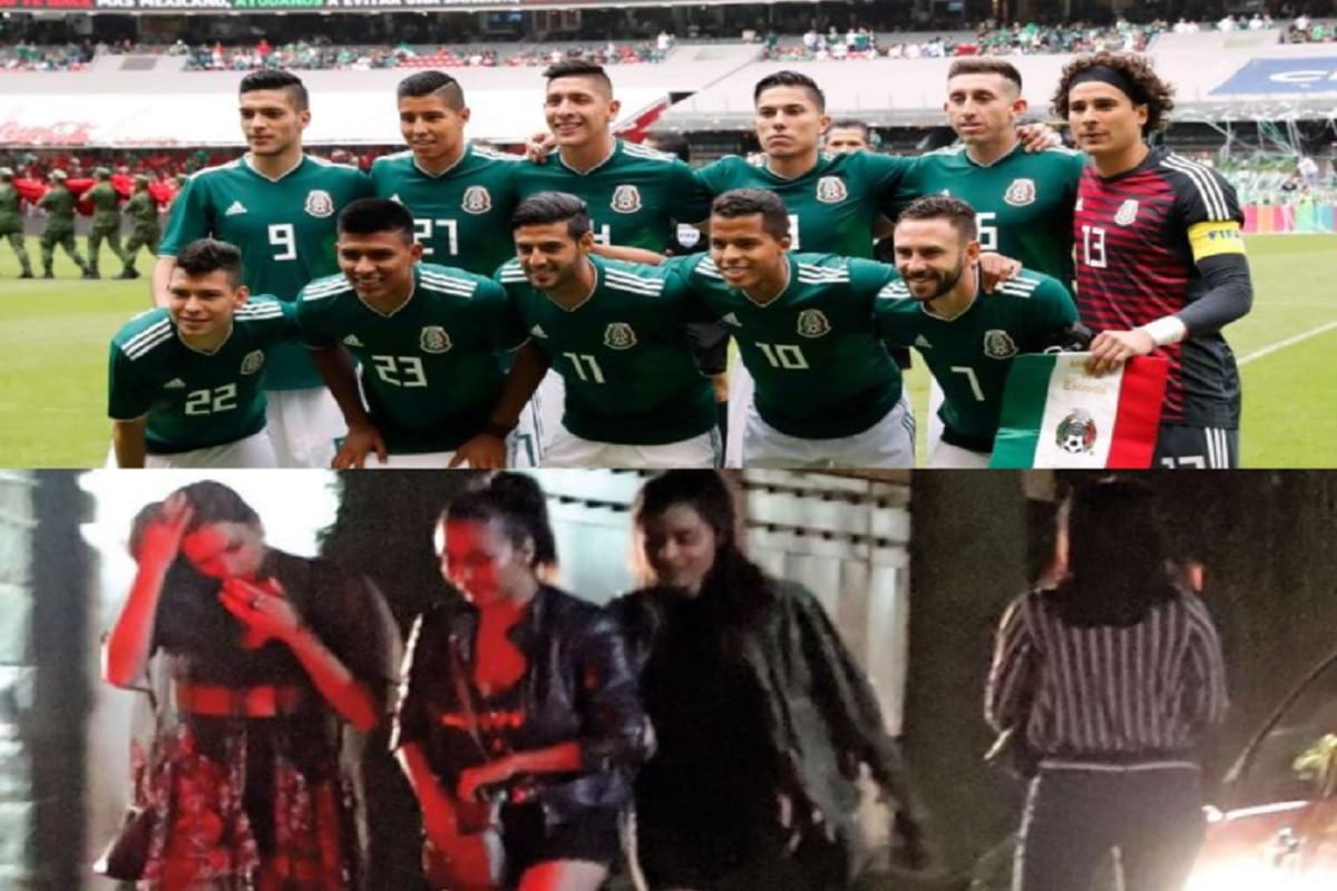 mexico football team players party with Prostitute before fifa world cup 2018