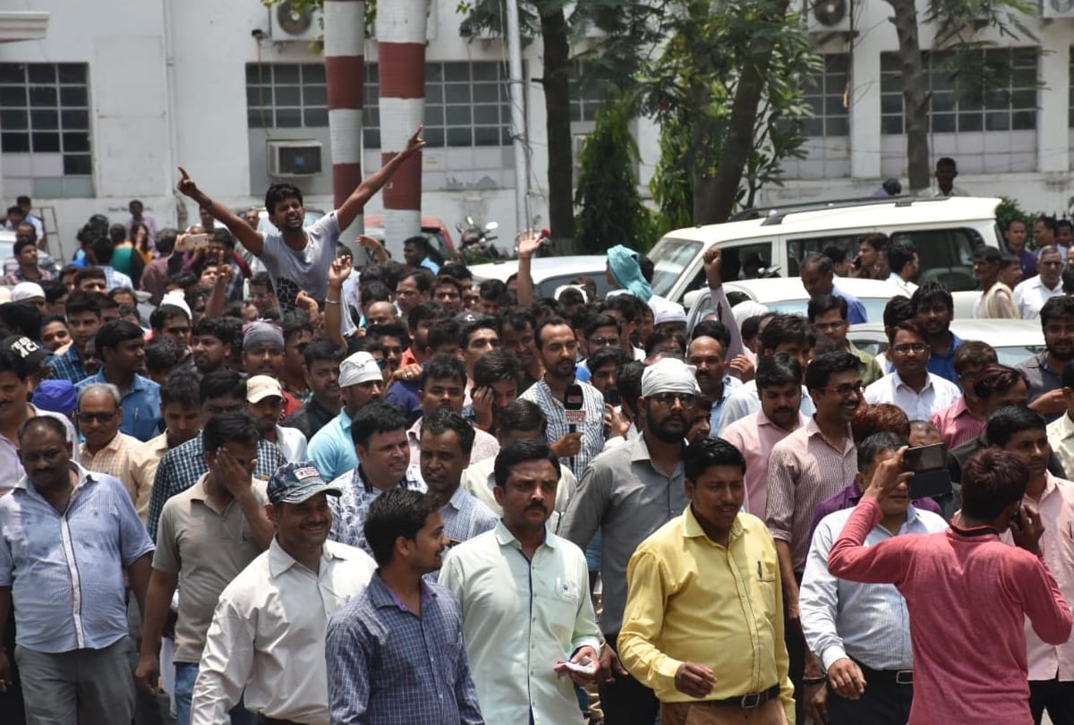 ruckus in kgmu lucknow