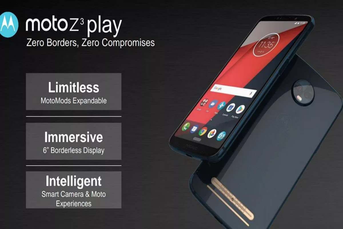 Moto Z3 Play Launched with dual real camera, 18:9 AMOLED Screen, Price, Specifications 