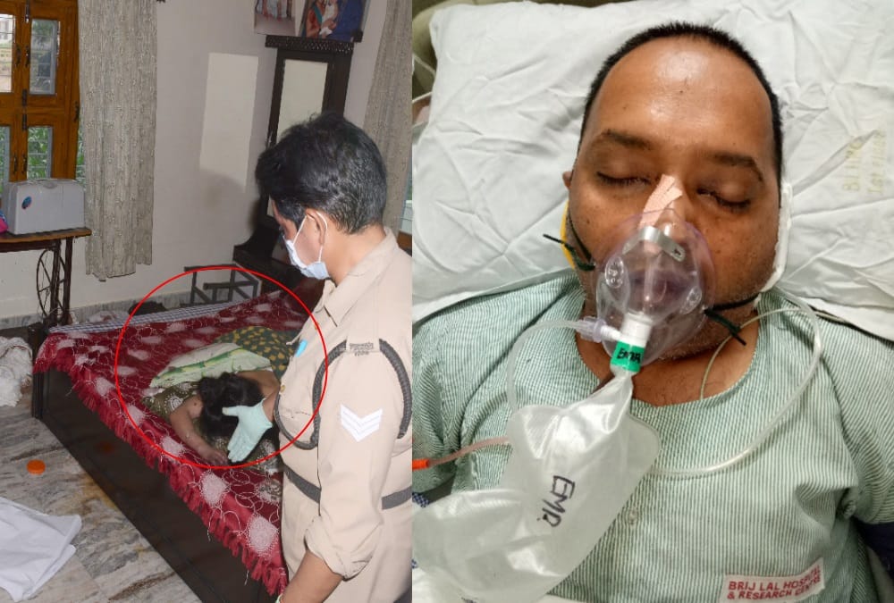 Brutal murder In Haldwani wife killed and husband hospitalised