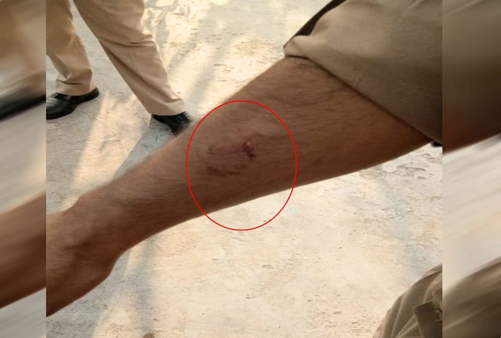 youth tried to suicide on electricity pole in haldwani