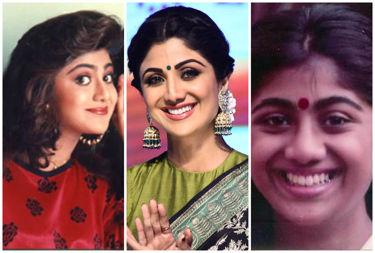shilpa shetty kundra childhood pictures and now look