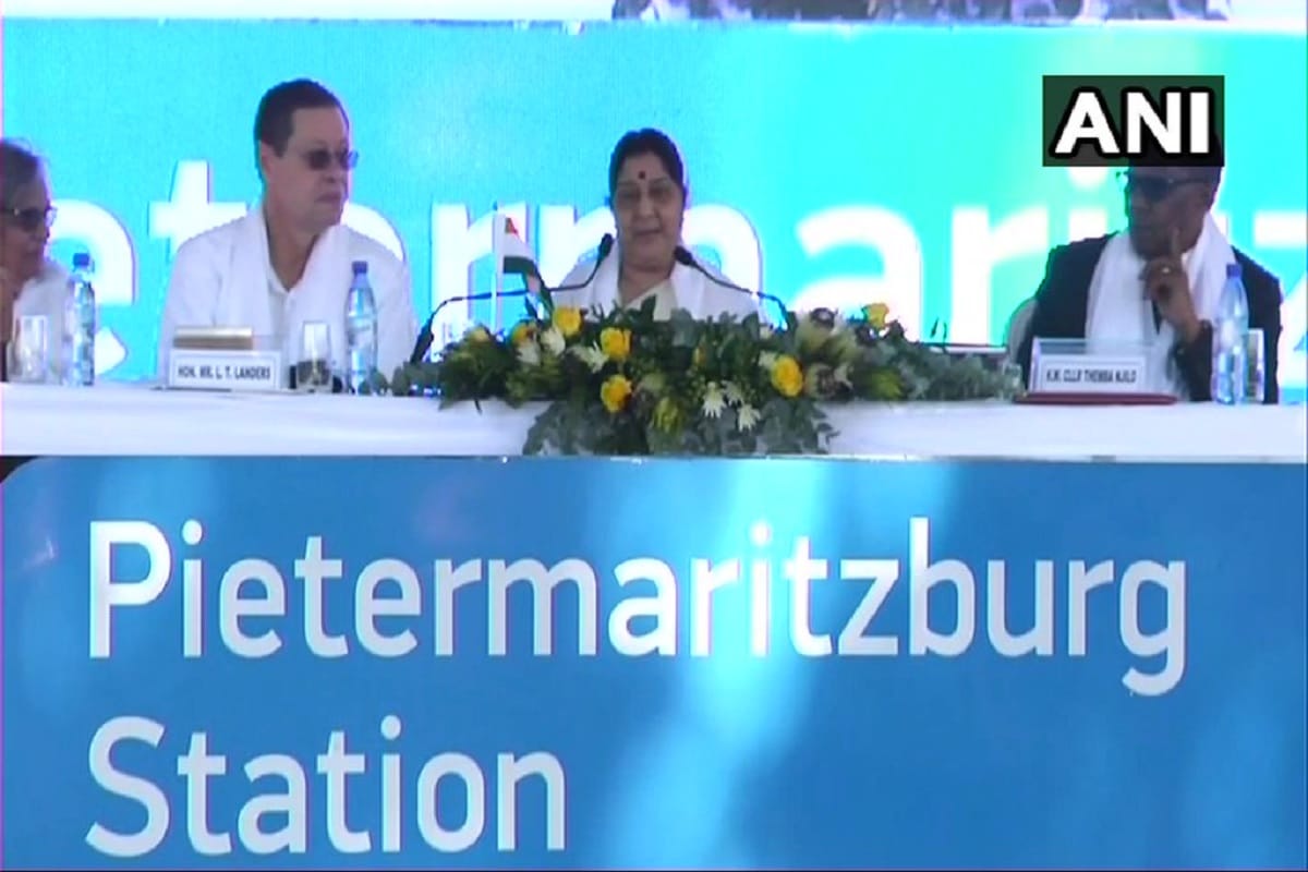 125th anniversary Pietermaritzburg event  Mahatma Gandhi was thrown off the train being non-European