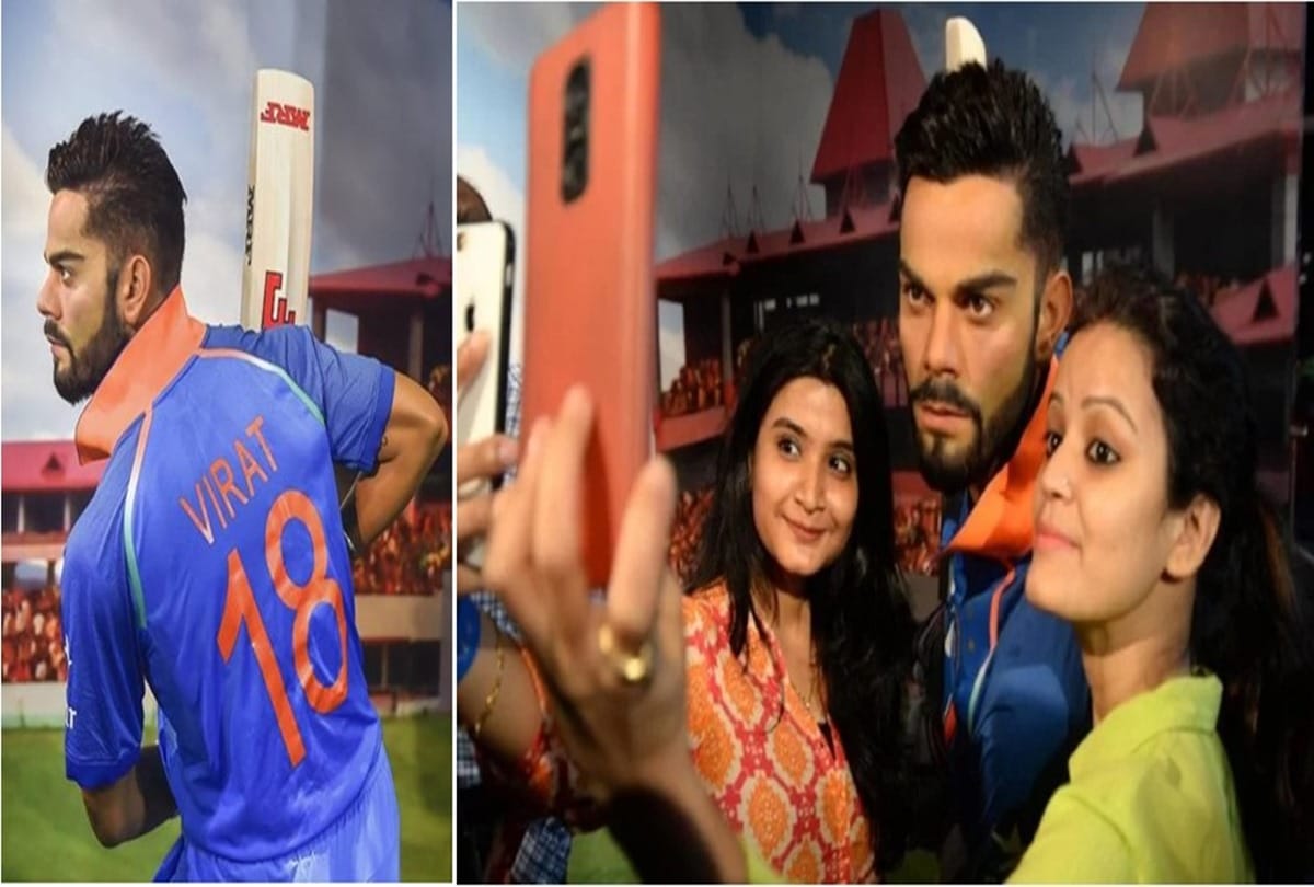 Virat Kohli's Wax Statue Unveiled At Madame Tussauds, see pics
